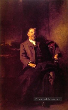 Henry Lee Higginson portrait John Singer Sargent Peinture à l'huile